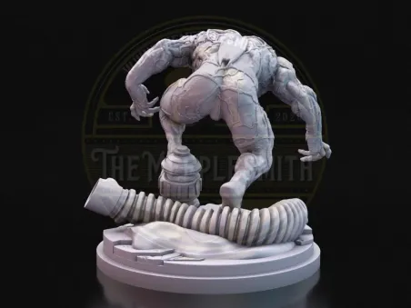 Entidad Simbiótica – Miniatura inspirada en Venom
