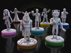 Villanos del Tiempo Vol. 1 – Set de Miniaturas Inspiradas en Doctor Who
