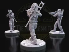 Soldado del Invierno – Miniatura inspirada en Winter Soldier 2