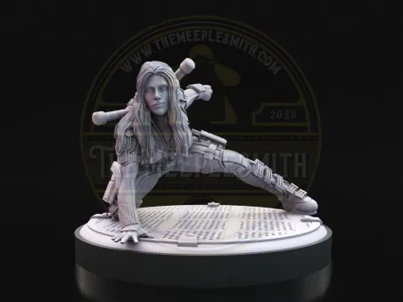 Vesper Noctis – Miniatura inspirada en Black Widow