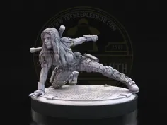 Vesper Noctis – Miniatura inspirada en Black Widow 2