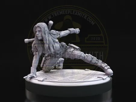 Vesper Noctis – Miniatura inspirada en Black Widow