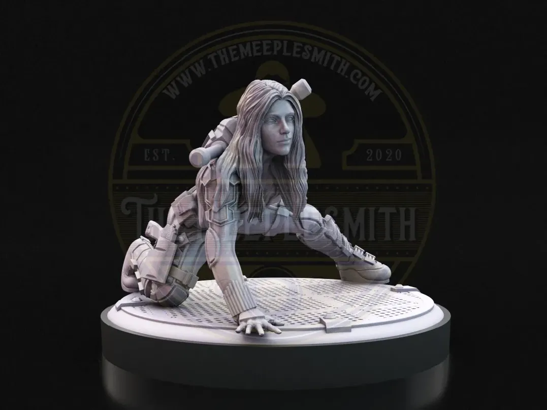 Vesper Noctis – Miniatura inspirada en Black Widow