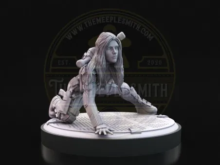 Vesper Noctis – Miniatura inspirada en Black Widow