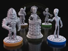 copy ofVillanos del Tiempo Vol. 1 – Set de Miniaturas Inspiradas en Doctor Who