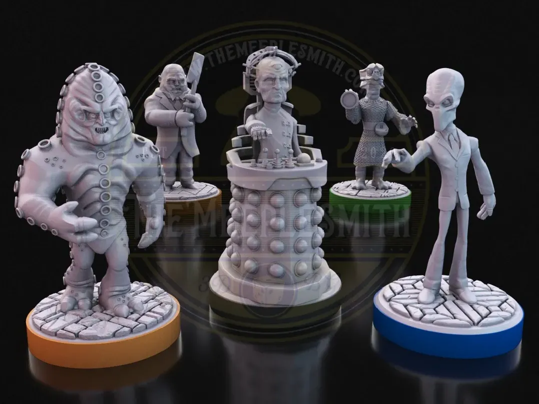 Timeless Villains Vol.2-Miniature Collection Inspired by Doctor Who