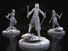 Ashara Ren – Miniature inspired by Ahsoka Tano 2