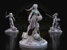 Lady Veyra – Miniature inspired by Darth Talon