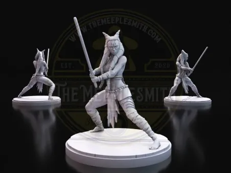 Master Shal’ari – Miniature inspired by Shaak Ti