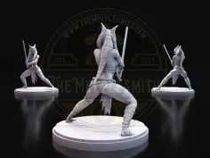 Maestra Shal'ari – Miniatura inspirada en Shaak Ti 2