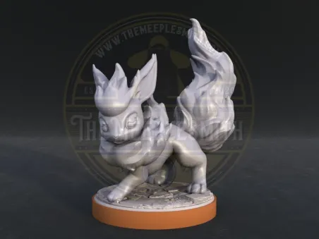Pyronel – Fire Creature Miniature