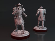 Medieval Fredrick "Sir Frederick el Cazador de Sueños" miniatura 2