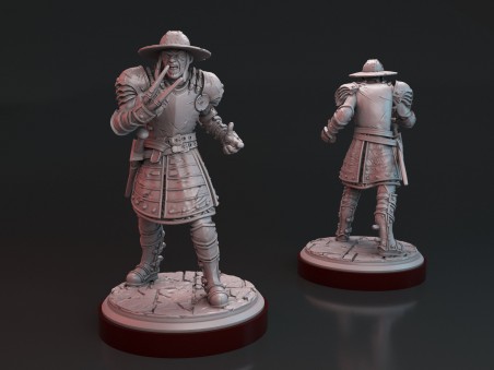Medieval Fredrick "Sir Frederick the Dream Slayer" miniature