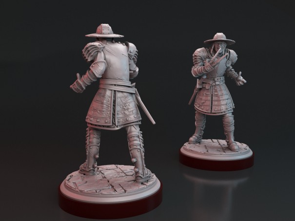 Medieval Fredrick "Sir Frederick el Cazador de Sueños" miniatura