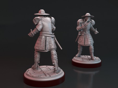 Medieval Fredrick "Sir Frederick the Dream Slayer" miniature