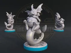 Neralyth – Aquatic Evolution Creature Miniature