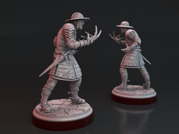 Medieval Fredrick "Sir Frederick el Cazador de Sueños" miniatura