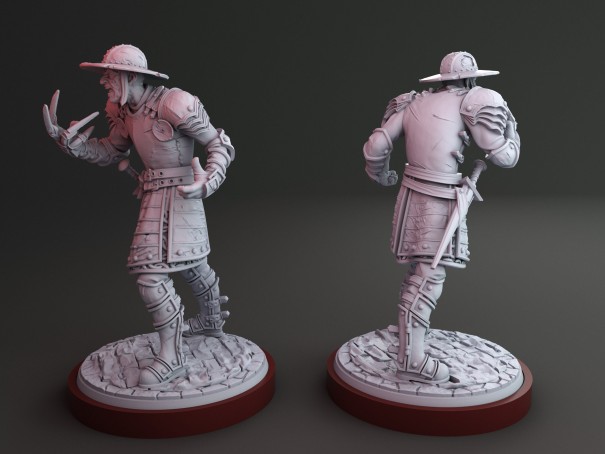 Medieval Fredrick "Sir Frederick el Cazador de Sueños" miniatura