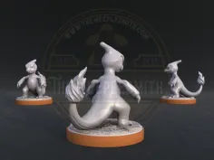 Drakspur – Evolving Fire Creature Miniature 2