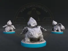 Floragon – Miniatura de criatura en floración
