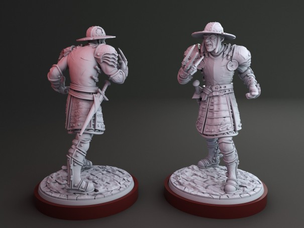 Medieval Fredrick "Sir Frederick el Cazador de Sueños" miniatura