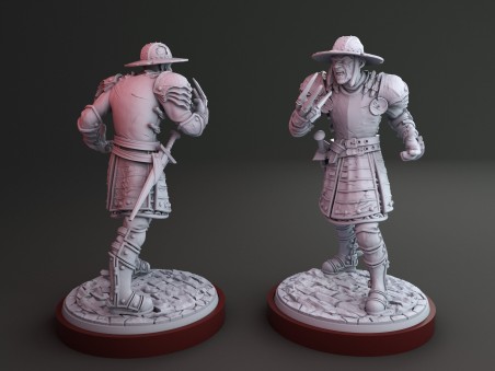 Medieval Fredrick "Sir Frederick the Dream Slayer" miniature