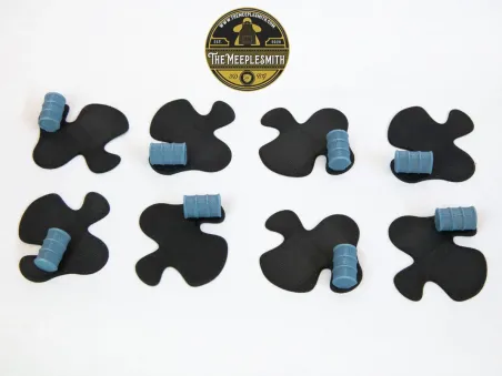 Oil Spill Pack with Tipped Barrels (8 pieces) – Compatible with Thunder Road: Vendetta