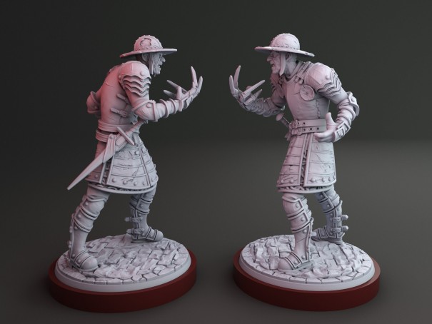 Medieval Fredrick "Sir Frederick el Cazador de Sueños" miniatura