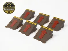 Rampas acrobáticas (6 o 11 piezas) – Compatible con Thunder Road: Vendetta