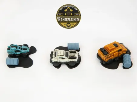 Pack completo de escenografía – Compatible con Thunder Road: Vendetta