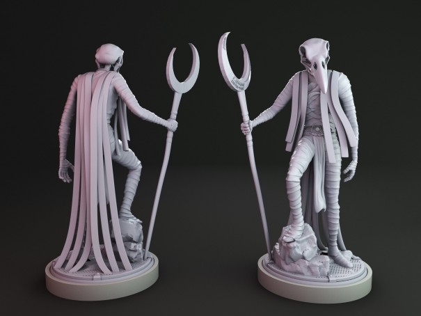 Miniatura de Khonshu para Unmatched: Redemption Row