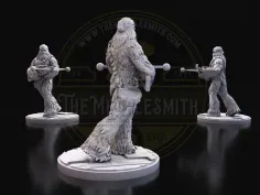 Grohrn – Miniature inspired by Chewbacca 2