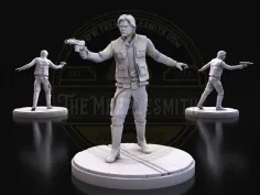 Jarek Solen – Miniatura inspirada en Han Solo