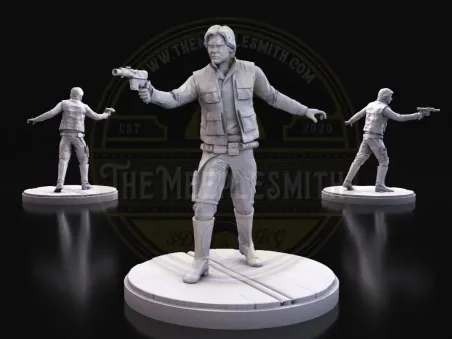 Jarek Solen – Miniatura inspirada en Han Solo
