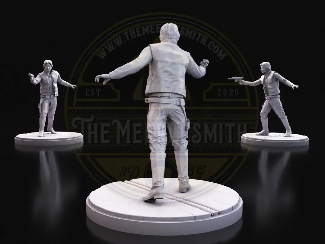 Jarek Solen – Miniature inspired by Han Solo