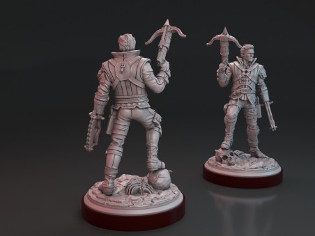 Ash Williams "The Groovy Hunter" miniature