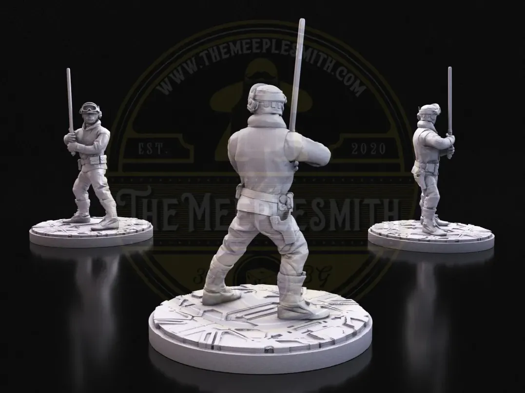 Lior Solin V.1 – Miniature inspired by Luke Skywalker