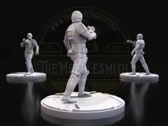 Lior Solin V.3 – Miniature inspired by Luke Skywalker 2