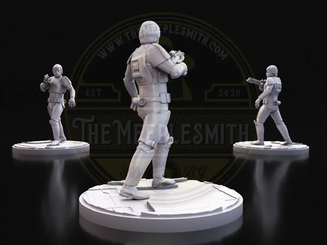 Lior Solin V.3 – Miniature inspired by Luke Skywalker