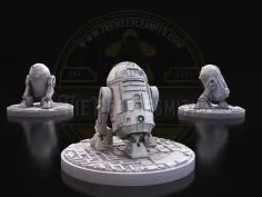 RZ-D6 – Miniature inspired by R2-D2