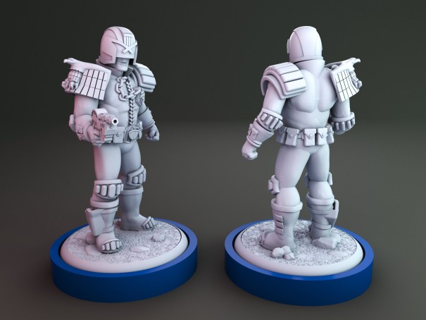 Judge Dredd miniature