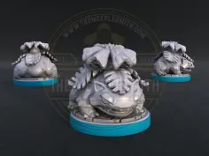 Florazor – Miniatura de bestia floral colosal