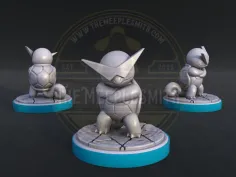 Shellrox – Miniatura de criatura acuática con estilo