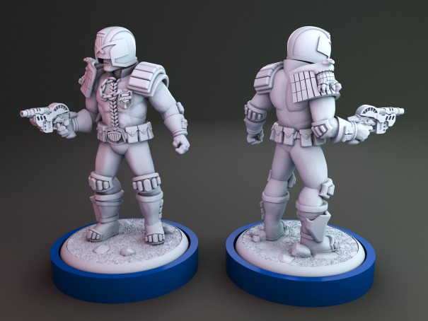 Judge Dredd miniature